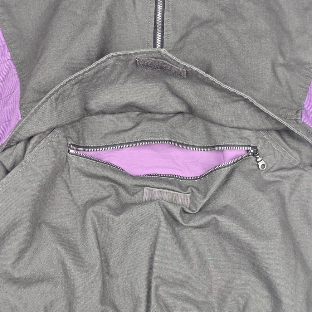 Levi's‎ Mens Cordura Skateboarding 1/2 Zip Jacket Grey Size Large - Picture 6 of 10